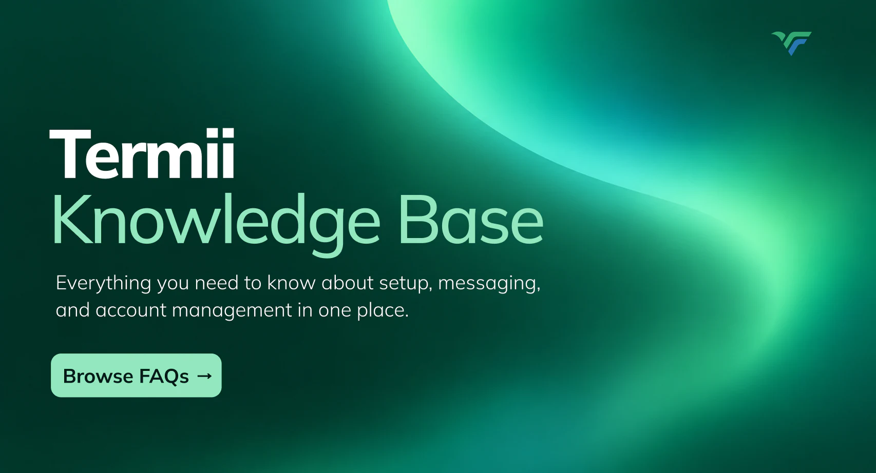 Banner reading “Termii Knowledge Base”